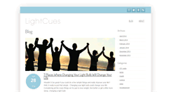 Desktop Screenshot of lightcues.com
